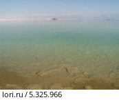 Вид на Мертвое море, Израиль (2012 год). Стоковое фото, фотограф Ирина Борсученко / Фотобанк Лори