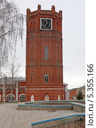 Елецкие куранты. Бывшая водонапорная башня (2013 год). Стоковое фото, фотограф Алексей Гусев / Фотобанк Лори