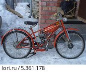 Мопед ЗИФ-77 (2011 год). Редакционное фото, фотограф Андрей / Фотобанк Лори