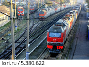 Локомотивное депо. Челябинск (2013 год). Редакционное фото, фотограф Андрей Соловьев / Фотобанк Лори