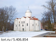 Церковь Иоанна на Опоках. Великий Новгород (2013 год). Стоковое фото, фотограф Александр Щепин / Фотобанк Лори