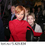 Финал конкурса "Мисс Офис 2013".В жюри: Костя Цзю, Михаил Сидорычев и Малена Маяковская, Вадим Степанцов, Михаил Башкатов,Жанна Эпле с сыном,ведущий Петр Кулешов, Максим Покровский. Редакционное фото, фотограф Александр С. Курбатов / Фотобанк Лори