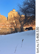 Церковь в горах. Стоковое фото, фотограф александр жарников / Фотобанк Лори