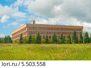 Здание администрации Каширского района (2013 год). Стоковое фото, фотограф Зобков Юрий / Фотобанк Лори