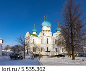 Город Углич. Богоявленский Собор женского монастыря (2014 год). Стоковое фото, фотограф Сергей Лаврентьев / Фотобанк Лори