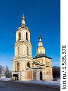 Город Углич. Казанская церковь (2014 год). Стоковое фото, фотограф Сергей Лаврентьев / Фотобанк Лори