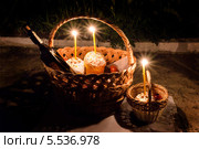 Пасхальные куличи. Стоковое фото, фотограф Сергей Огарёв / Фотобанк Лори