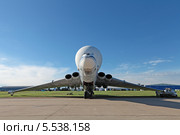 Международный авиационно-космический салон МАКС-2013. ВМ-Т «Атлант» (он же 3М-Т, «3М, транспортный») — тяжёлый транспортный самолёт ОКБ Мясищева. Редакционное фото, фотограф Игорь Долгов / Фотобанк Лори