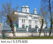 Собор Успения Пресвятой Богородицы в Кинешме, Ивановская область (2013 год). Стоковое фото, фотограф Михаил Марковский / Фотобанк Лори