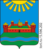 Герб Красногородского района. Стоковая иллюстрация, иллюстратор VectorImages / Фотобанк Лори