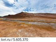 Серные источники Хверир, Исландия (2012 год). Стоковое фото, фотограф Анастасия Золотницкая / Фотобанк Лори