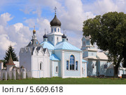 Православная церковь в Солигорском районе, Минской области. Стоковое фото, фотограф Василий Корженевский / Фотобанк Лори