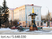 Нулевой километр. Воскресенская улица. Архангельск (2014 год). Стоковое фото, фотограф Марина Славина / Фотобанк Лори