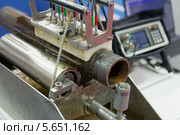Образец промышленного оборудования на ExpoCoating 2012, 28 февраля, Москва, Россия. Стоковое фото, фотограф Losevsky Pavel / Фотобанк Лори