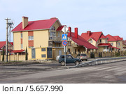 Коттеджи, село Некрасовское, Сочи (2014 год). Редакционное фото, фотограф Алексей Гусев / Фотобанк Лори