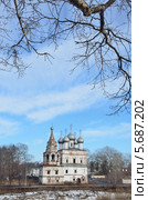 Церковь Иоана Златоуста в Вологде ранней весной (2014 год). Стоковое фото, фотограф Овчинникова Ирина / Фотобанк Лори