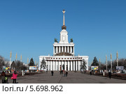 Дом народов России. Павильон №1. ВВЦ, Москва (2014 год). Редакционное фото, фотограф Николай Голиков / Фотобанк Лори