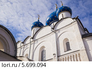 Суздаль. Кремль. Купола Рождественского собора. (2014 год). Редакционное фото, фотограф Gagara / Фотобанк Лори