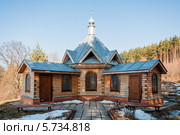 Свято-Введенский Макариевский мужской епархиальный монастырь. Село Жабынь. Купальня (2014 год). Стоковое фото, фотограф Игорь Низов / Фотобанк Лори