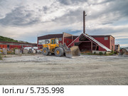 Погрузчик Volvo L220E (2013 год). Редакционное фото, фотограф Алексей Шматков / Фотобанк Лори