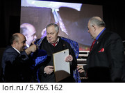 Балашиха, Награждение Виктора Петровича Агеева на боксёрском турнире 2014. Редакционное фото, фотограф Дмитрий Неумоин / Фотобанк Лори