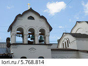 Звонница. Церковь Знамения Пресвятой Богородицы старообрядческой общины Поморского согласия. Санкт-Петербург (2009 год). Стоковое фото, фотограф Александр Щепин / Фотобанк Лори