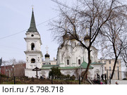 Храм Святого равноапостольного князя Владимира в Старых Садех, 1882 год. Москва (2014 год). Редакционное фото, фотограф Илюхина Наталья / Фотобанк Лори
