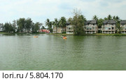 10.11.2013 - Пхукет. Роскошные отели в Пхукетской Лагуне (Laguna Phuket) рядом с пляжем Банг Тао. Стоковое видео, видеограф Roman Likhov / Фотобанк Лори