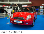Lifan Smily на выставке "Мир автомобиля 2014". Санкт-Петербург. Редакционное фото, фотограф Виктор Карасев / Фотобанк Лори