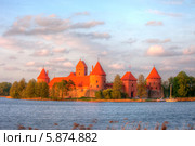 Замок Тракай, Литва (2014 год). Стоковое фото, фотограф Литвяк Игорь / Фотобанк Лори
