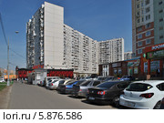 Братиславская улица, район Марьино, Москва (2014 год). Редакционное фото, фотограф lana1501 / Фотобанк Лори