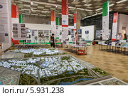 Экспозиция проектов и конкурсов на выставке Арх Москва (2014 год). Редакционное фото, фотограф Родион Власов / Фотобанк Лори