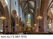 Церковь Хельга Trefaldighets Kyrka, Уппсала (2014 год). Стоковое фото, фотограф Boris Breytman / Фотобанк Лори