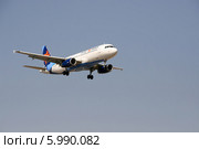 Самолет 4X-ABF Airbus A320-232 (Israir Airlines, Израильские авиалинии) (2014 год). Редакционное фото, фотограф Щеголева Ольга / Фотобанк Лори