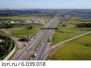 Симферопольское шоссе и Домодедовское шоссе (2014 год). Редакционное фото, фотограф Дмитрий Бакулин / Фотобанк Лори