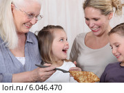 Three generations of women. Стоковое фото, фотограф Phovoir Images / Фотобанк Лори
