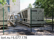 Чиллеры Emerson HPC на территории МГУ им. М.В. Ломоносова в Москве (2012 год). Редакционное фото, фотограф Алёшина Оксана / Фотобанк Лори