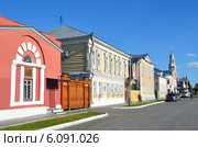 Улица Лажечникова в историческом центре Коломны (2014 год). Редакционное фото, фотограф Овчинникова Ирина / Фотобанк Лори
