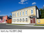 Коломна, улица Лажечникова, старинный деревянный особняк (2014 год). Редакционное фото, фотограф Овчинникова Ирина / Фотобанк Лори