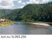 Река Кия. Стоковое фото, фотограф Олег Новожилов / Фотобанк Лори