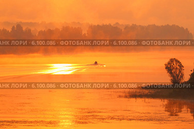 Рыбалка на Волге. Стоковое фото, фотограф yeti / Фотобанк Лори