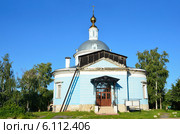 Храм Покрова Пресвятой Богородицы в Коломне, памятник Отечественной войны 1812 года (2014 год). Стоковое фото, фотограф Овчинникова Ирина / Фотобанк Лори