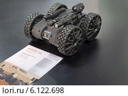 Международная выставка вооружения, военной техники и боеприпасов RAE-2013 г. Нижний Тагил. Дистанционно управляемый мини робот Nerva LG, французской компании Nexter Robotics для контактного обнаружения и обезвреживания СВУ. Редакционное фото, фотограф Игорь Долгов / Фотобанк Лори
