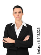 strict business woman. Стоковое фото, фотограф Phovoir Images / Фотобанк Лори