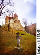 Замок Бран (замок Дракулы), Румыния (2014 год). Стоковое фото, фотограф Сергей Новиков / Фотобанк Лори