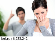 Domestic violence. Стоковое фото, фотограф Phovoir Images / Фотобанк Лори