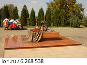 Беслан. Памятник спецназовцам (2012 год). Редакционное фото, фотограф Владимир Трифонов / Фотобанк Лори