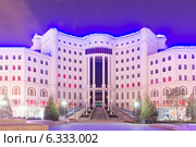 Национальная библиотека республики Таджикистан. Душанбе (2014 год). Стоковое фото, фотограф Никита Майков / Фотобанк Лори