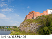 Кремль на берегу реки Тура. Верхотурье (2014 год). Стоковое фото, фотограф Elena Odareeva / Фотобанк Лори