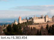 A walled medieval town. Стоковое фото, агентство Ingram Publishing / Фотобанк Лори
